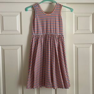 Like new Alice and Ames Tank Ballet dress in red, cream, and blue stripe.